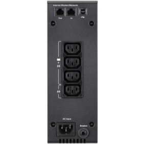 Onduleur Tour - Eaton - 5S - Line-Interactive UPS - 550VA - 4 prises IEC 10A - Parafoudre - Port USB - 5S500I