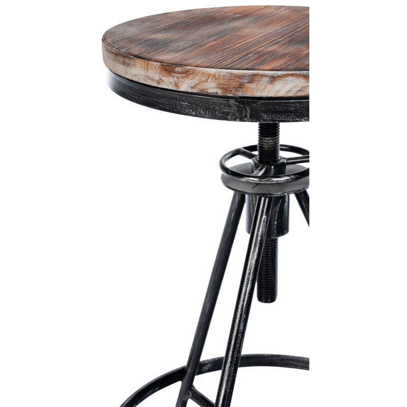 Tabouret de bar Karla argent