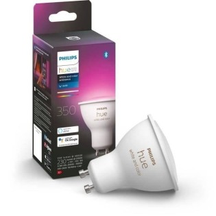 PHILIPS Hue Connectée White é Color Ambiance - Ampoule LED GU10 - Compatible Bluetooth