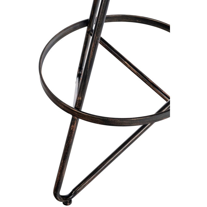 Tabouret de bar Karla bronze