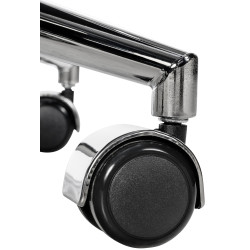 Fauteuil de bureau Cleveland, cuir véritable, couleur crème