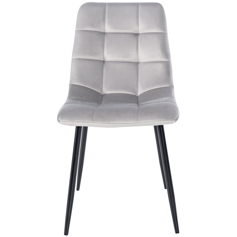Chaise de salle à manger Antibes gris