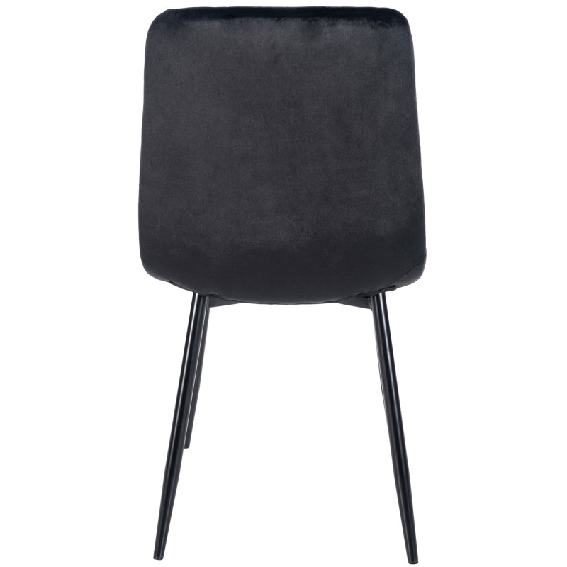 Chaise de salle à manger Antibes noir