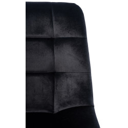 Chaise de salle à manger Antibes noir