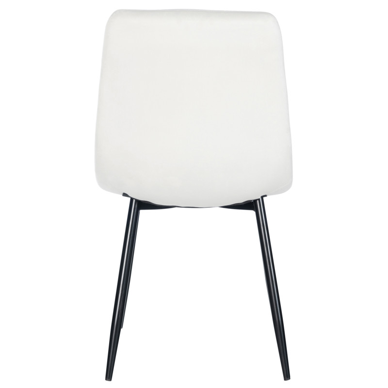 Chaise de salle à manger Antibes blanc crème