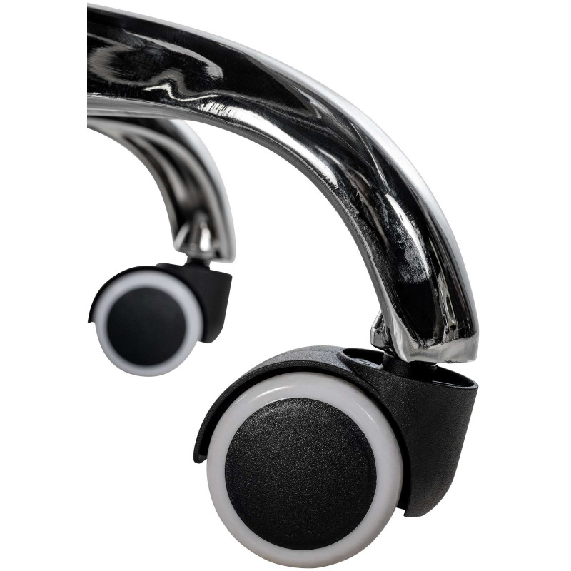 Sedia Da ufficio Amadora crema,Tessuto