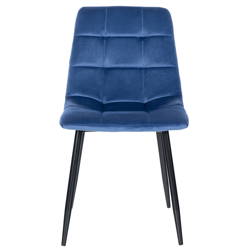 Chaise de salle à manger Antibes bleu