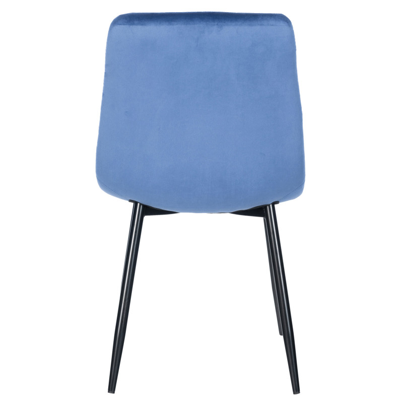 Chaise de salle à manger Antibes bleu