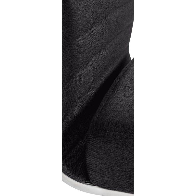 Sedia Da ufficio Amadora nero,Tessuto