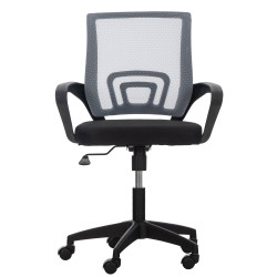 Sedia da ufficio Auburn con ruote grigio