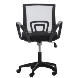 Silla de oficina Auburn con funda de malla Gris