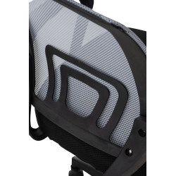 Sedia da ufficio Auburn con ruote grigio