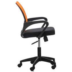 Fauteuil de bureau Auburn orange