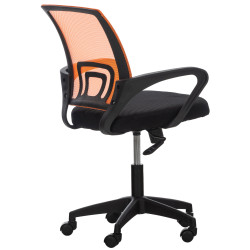 Silla de oficina Auburn con funda de malla Naranja