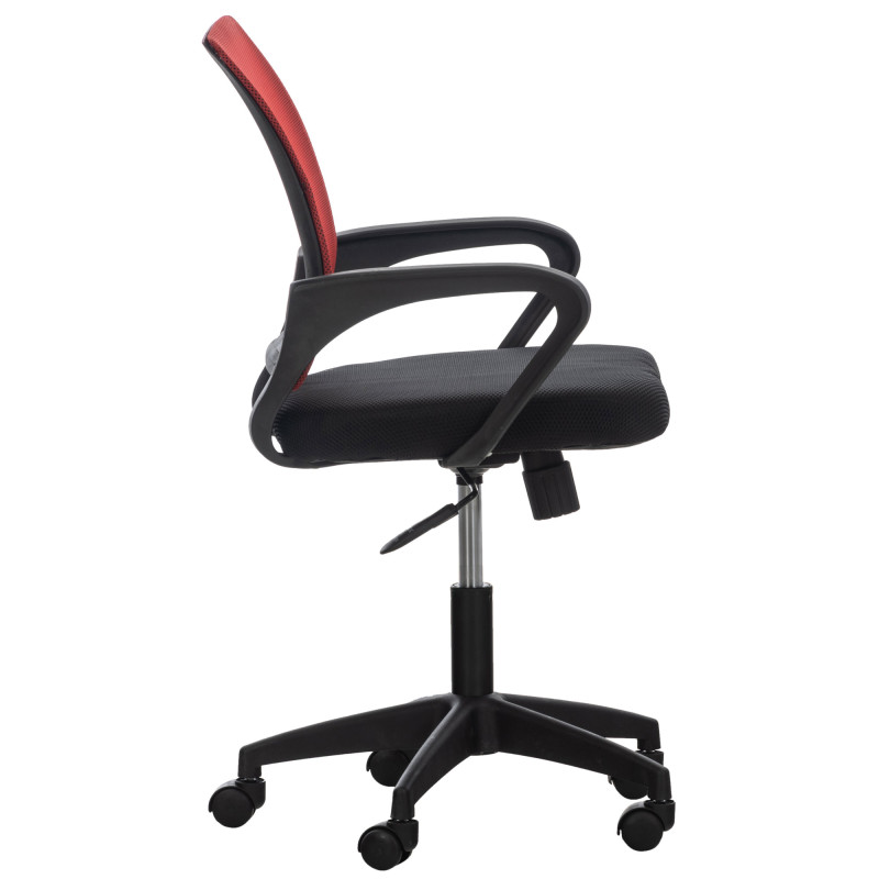 Fauteuil de bureau Auburn rouge