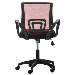 Fauteuil de bureau Auburn rouge