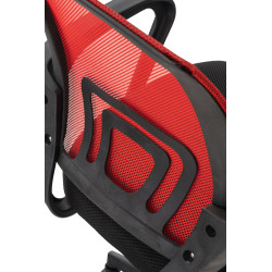 Fauteuil de bureau Auburn rouge