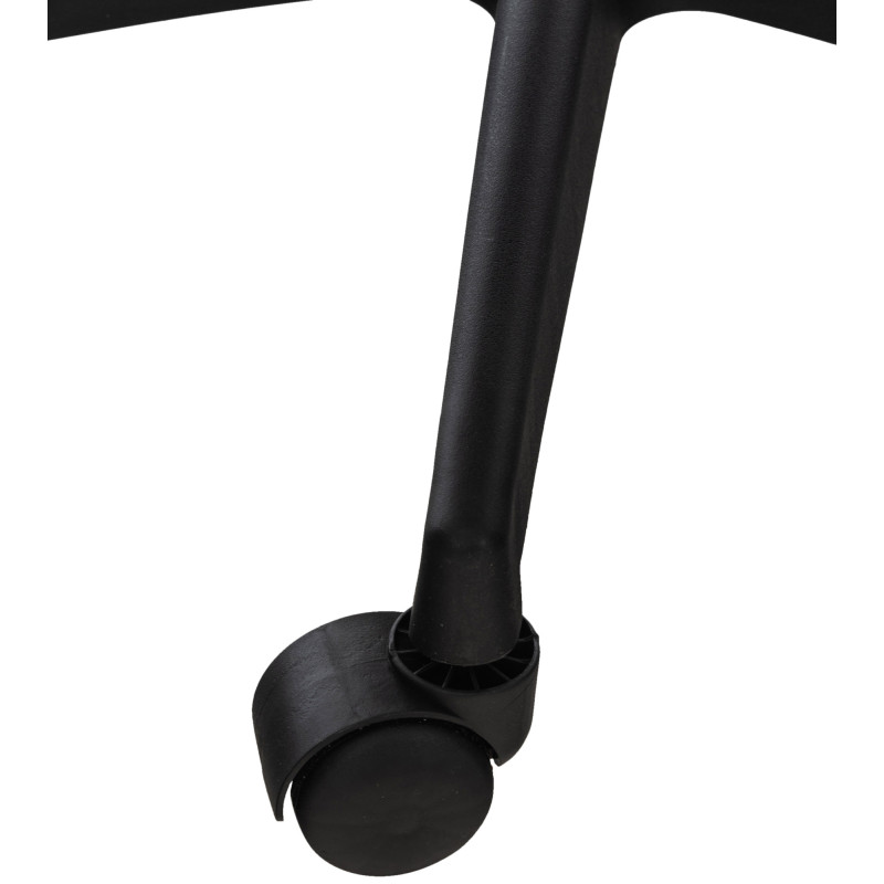 Sedia da ufficio Auburn con ruote nero