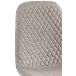 Chaise Giverny en tissu gris
