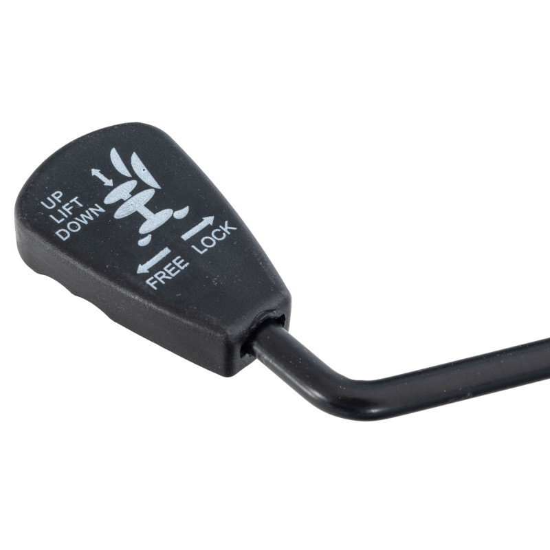 Fauteuil de bureau à fixation sur siège noire