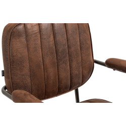 Sedia da ufficio Natrona cognac