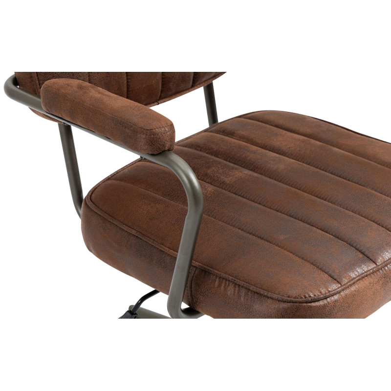 Sedia da ufficio Natrona cognac