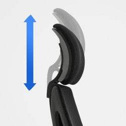 Fauteuil de bureau Kanab noire