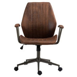 Fauteuil de bureau Nampa cognac