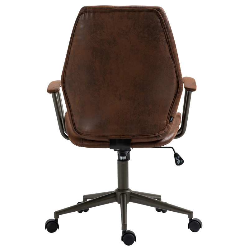 Fauteuil de bureau Nampa cognac