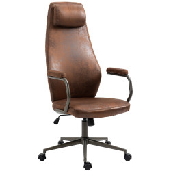 Fauteuil de bureau Pocatello cognac