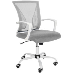 Fauteuil de bureau Tracy W gris clair