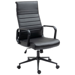 Fauteuil de bureau Columbus noir/noir