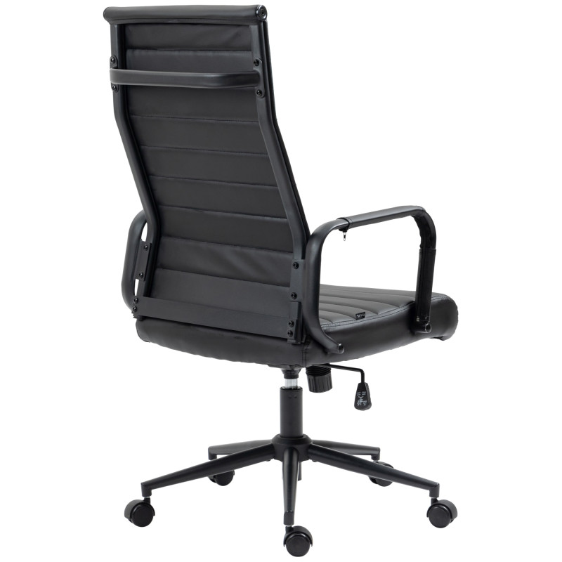 Fauteuil de bureau Columbus noir/noir