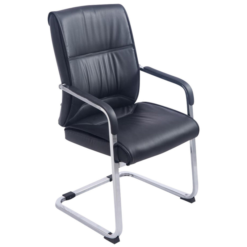 Lot de 2 chaises cantilever XL Anubis noir