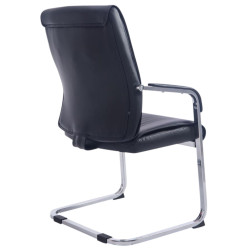 Lot de 2 chaises cantilever XL Anubis noir