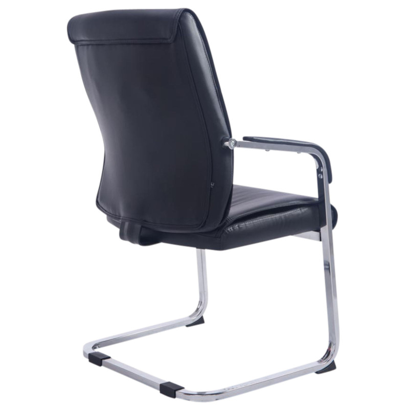 Lot de 2 chaises cantilever XL Anubis noir