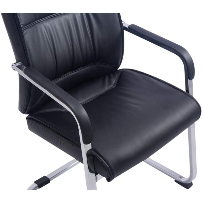 Lot de 2 chaises cantilever XL Anubis noir