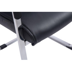 Lot de 2 chaises cantilever XL Anubis noir