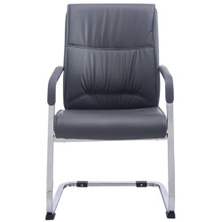 Lot de 2 chaises cantilever XL Anubis gris