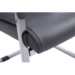 Ensemble de 2 chaises cantilever XL Anubis grises