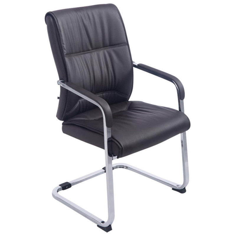 Lot de 2 chaises cantilever XL Anubis marron