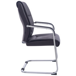 Ensemble de 2 chaises cantilever XL Anubis marron