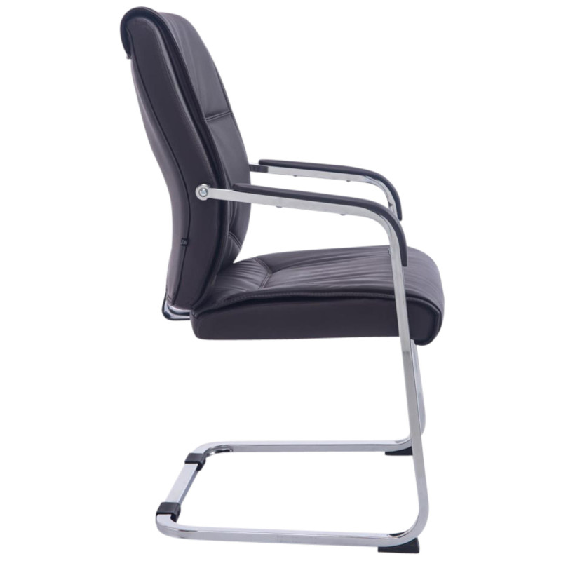 Lot de 2 chaises cantilever XL Anubis marron