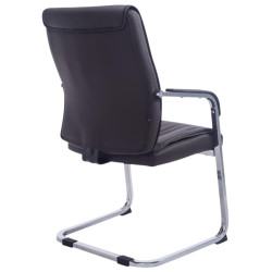 Lot de 2 chaises cantilever XL Anubis marron