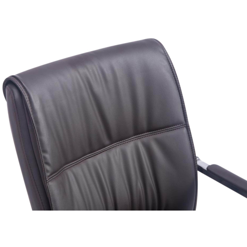 Ensemble de 2 chaises cantilever XL Anubis marron