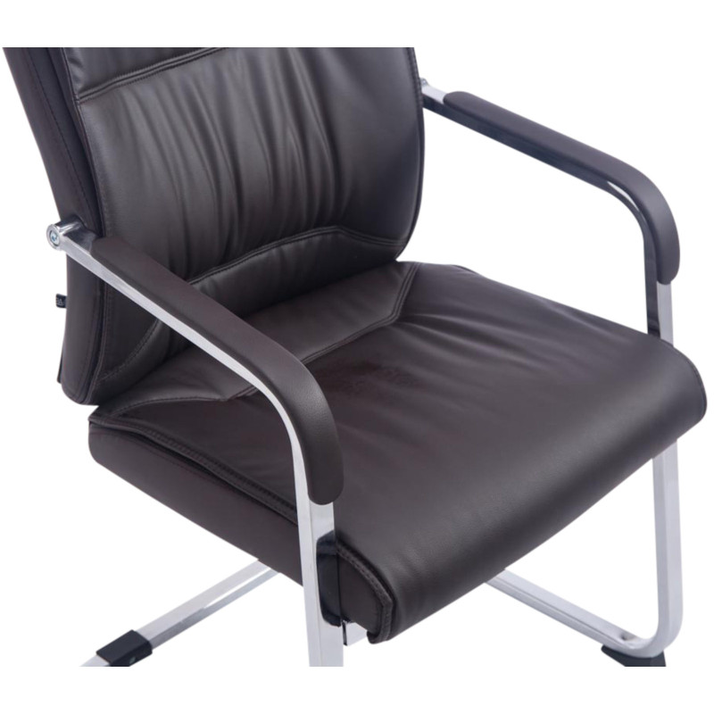 Lot de 2 chaises cantilever XL Anubis marron