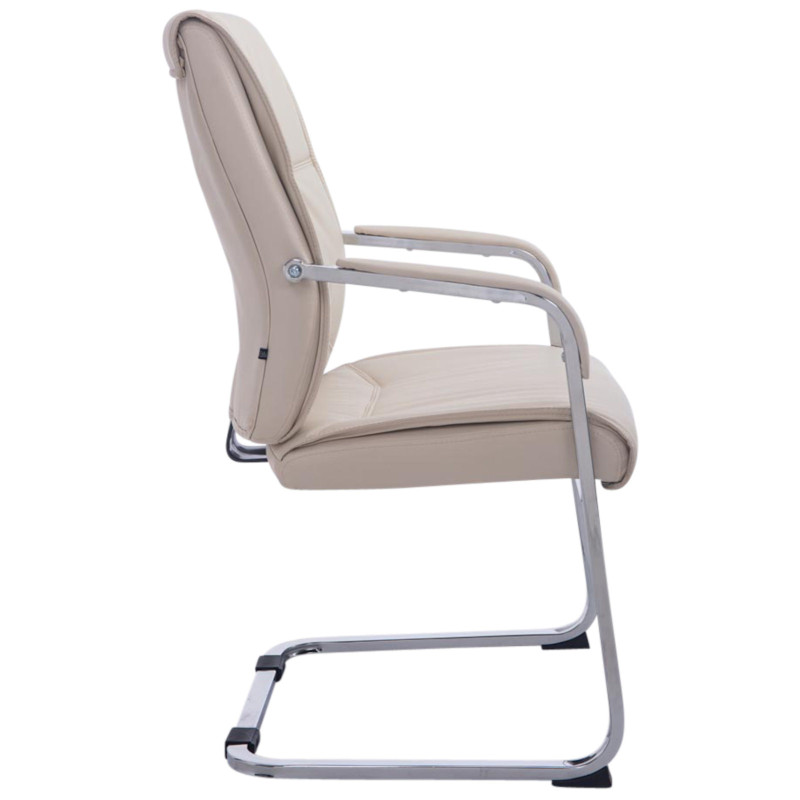 Ensemble de 2 chaises cantilever XL Anubis cr?me