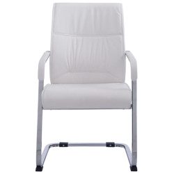 Lot de 2 chaises cantilever XL Anubis blanc