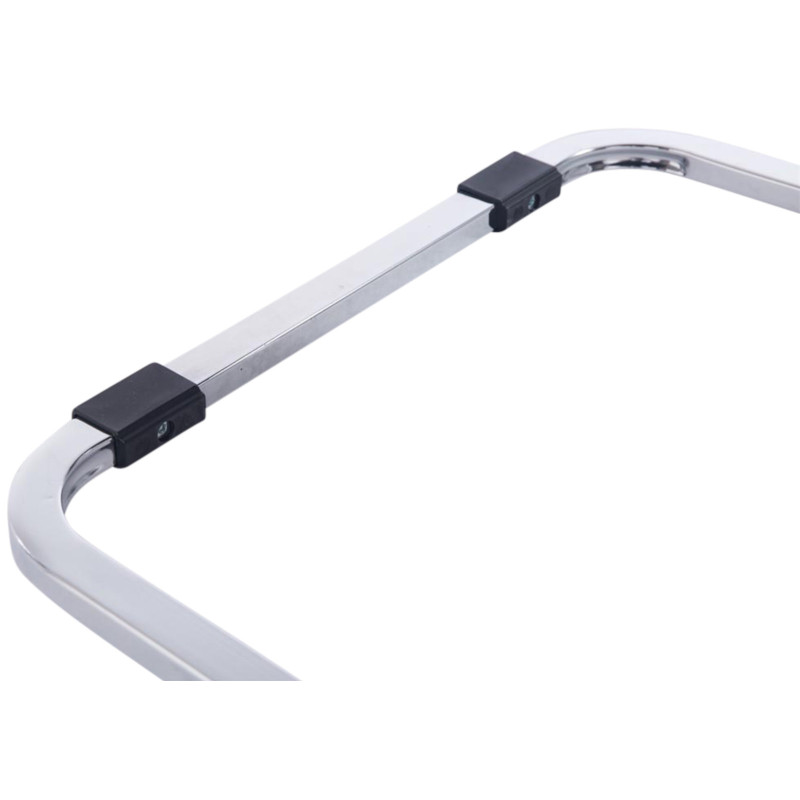 Set de 2 sillas Cantiléver Anubis en piel sintética Blanco