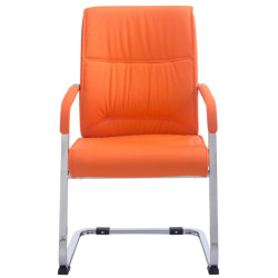Lot de 2 chaises cantilever XL Anubis orange
